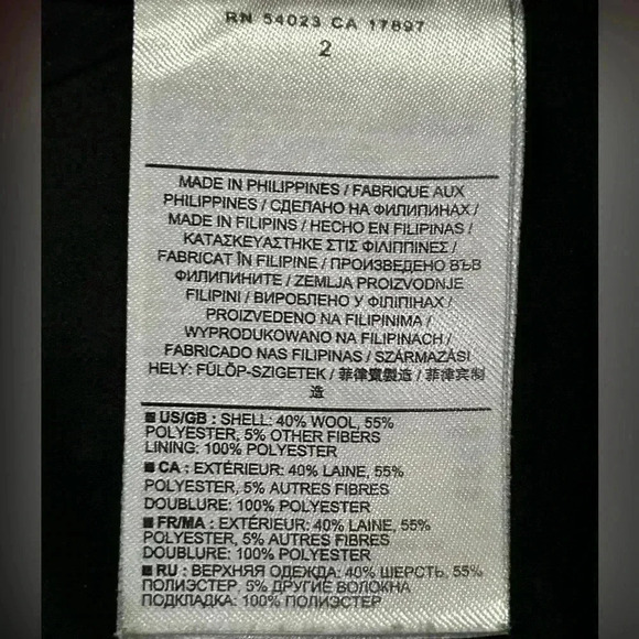 Banana Republic Women’s Size 2 Ryan Fit Wool Blend Pants - Picture 5 of 9